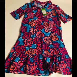 Lilly Pulitzer Girls Flower Design Dress